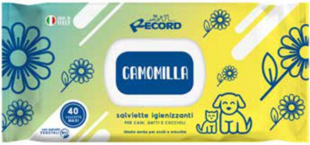 Ingrijirea Blanii pentru Caini Sampoane - Servetele umede & extract Bio Musetel 40 buc