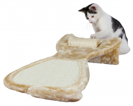 Produse pentru Pisici - Sisal de Podea Bej 34x67 cm Pe Suport 43113