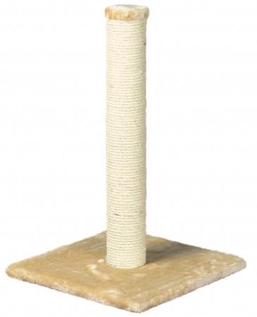 Produse pentru Pisici - Sisal Plat cu Stalp Bej 40x40x62 cm 43331