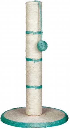 Accesorii pentru Pisici - Stalp Sisal De Zgariat, Cu Jucarie, 31 cm/ h: 50 cm, Diferite Culori, 4309
