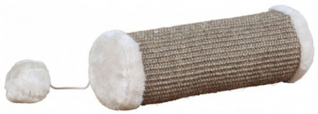 Produse pentru Pisici - Sisal Rotund 12x38 cm Gri cu Minge 43135 (R)