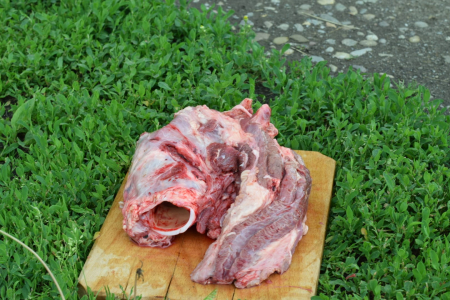 Slung de vită congelat pentru câini BARF [1]