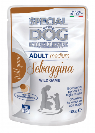 Hrana Umeda pentru Caini - Hrana Umeda Pentru Caini, Special Dog Excellence, Adult Medium, Vanat, 100 g