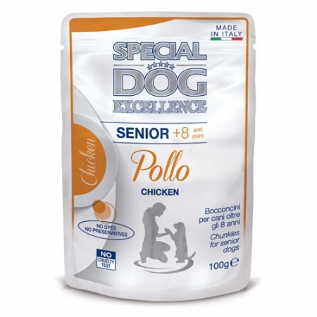 Hrana Umeda pentru Caini - Hrana Umeda Pentru Caini, Special Dog Excellence, Senior, Pui, 100 g