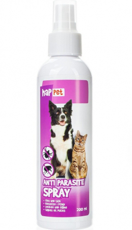 Antiparazitare - Spray antiparazitar Happet 200 ml