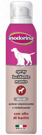Ingrijirea Blanii pentru Caini Sampoane - Spray pentru stralucirea blanii & protectie Uv Inodorina