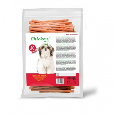 Recompense si Suplimente pentru Caini - Stix pt caini carne umeda de pui 500 g