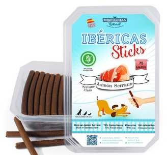 Recompense si Suplimente pentru Caini - Stixuri Sunca Hipoalergenice 75 buc/800 g