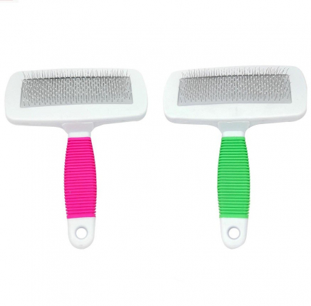 Ingrijirea Blanii pentru Caini Perii - Tesala fancy green & pink M