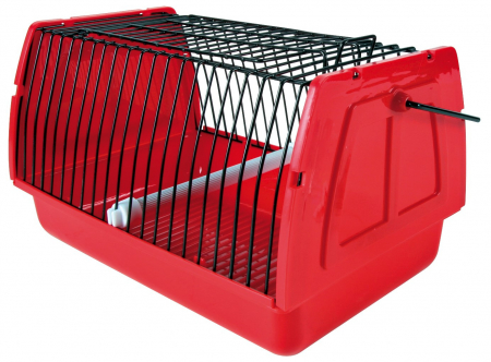 Accesorii pentru Pasari - Transportator Pentru Pasari Mici, 22x14x15 cm, Verde, 5901