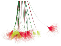 Produse de Craciun - Undita pentru Pisici de Craciun, cu Clopotel, 31 cm, 92555