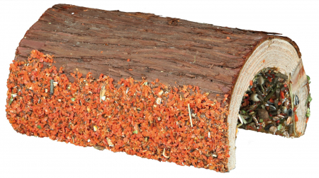Hrana si Vitamine - Tunel Rozatoare Lemn Natur cu Legume 16x8x20 m 60772