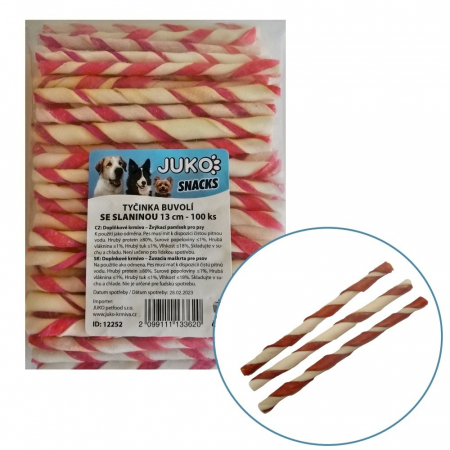 Recompense si Suplimente pentru Caini - Twistere calciu & bacon cca 80-90 buc