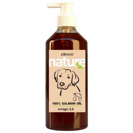Hrana Pisici - Ulei de Somon Nature 500 ml