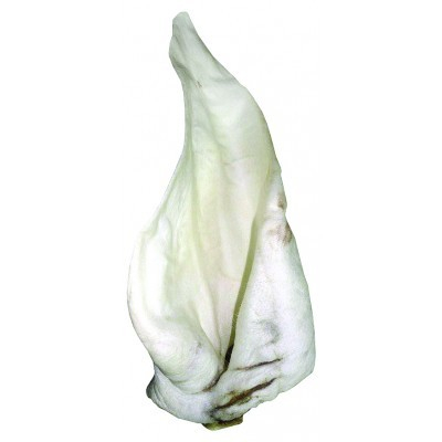 Hrana Caini - Ureche naturala de vita albita 20/25 cm