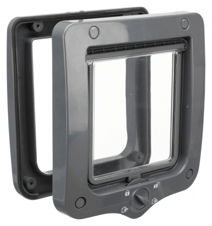 (-20%) Usa Batanta Pentru Pisici, 4-Way, 20x22 cm, Gri, 44212 [1]