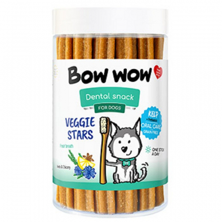 Recompense si Suplimente pentru Caini - Veggie stars & Bow Wow 20 buc