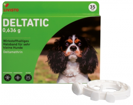 Antiparazitare - Zgarda Antiparazitara DELTATIC 35 cm pentru caini de talie mica