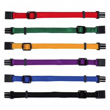 Produse pentru Caini - Zgarda Pentru Caini Juniori, S-M: 17-25 cm/10 mm, 6 buc/set, 15551