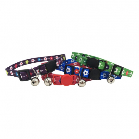 Produse pentru Caini - Zgarda fancy cu clopotel 1/30 cm
