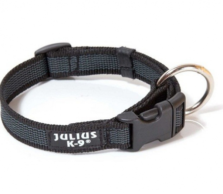 Zgarzi pentru Caini - Zgarda IDC Julius-K9 2 x 27-42 cm negru