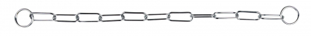 Produse pentru Caini - Zgarda Lant, Semistrangulanta, M: 46 cm/3.0 mm, 2148