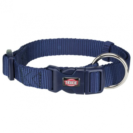 Accesorii pentru Caini - Zgarda Premium, M - L: 35 - 55 cm / 20 mm, Indigo, 201613