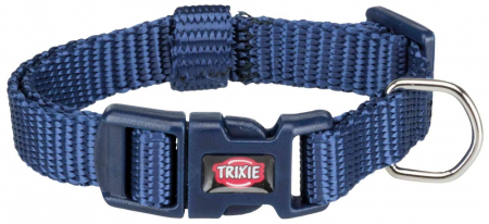 Produse pentru Caini - Zgarda Premium, XXS- XS: 15-25 cm/10 mm, Indigo, 202113