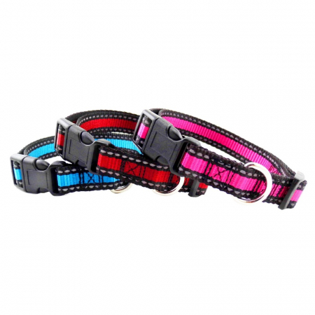 Zgarzi pentru Caini - Zgarda textila 25 mm/40 - 55 cm