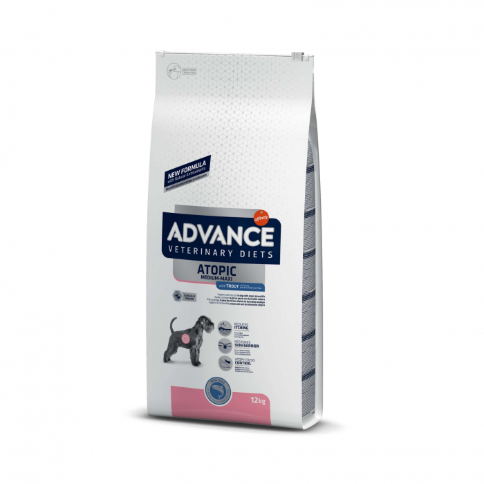 Advance Dog Atopic Derma Medium/Maxi cu Pastrav [1]