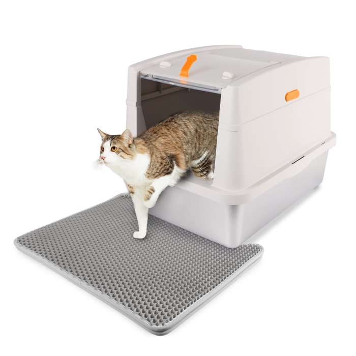 Afp Go Fresh Cat Litter Box din Otel Inoxidabil [2]