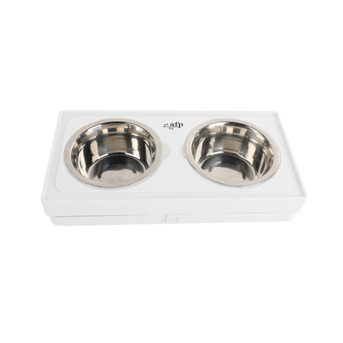 All for Paws Adjustable Double Feeder cu Doua Boluri 2x750 ML [5]
