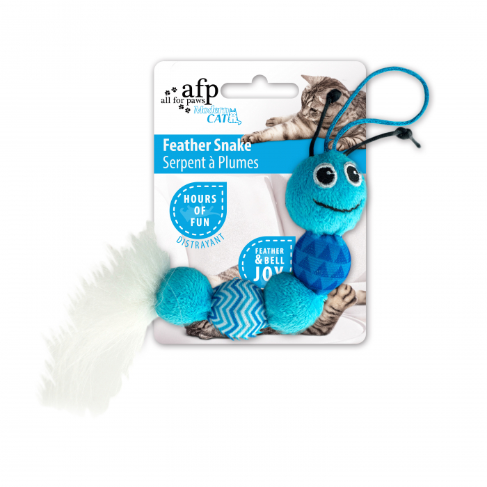 All for paws Jucarie Feather Snake pentru Pisici [5]