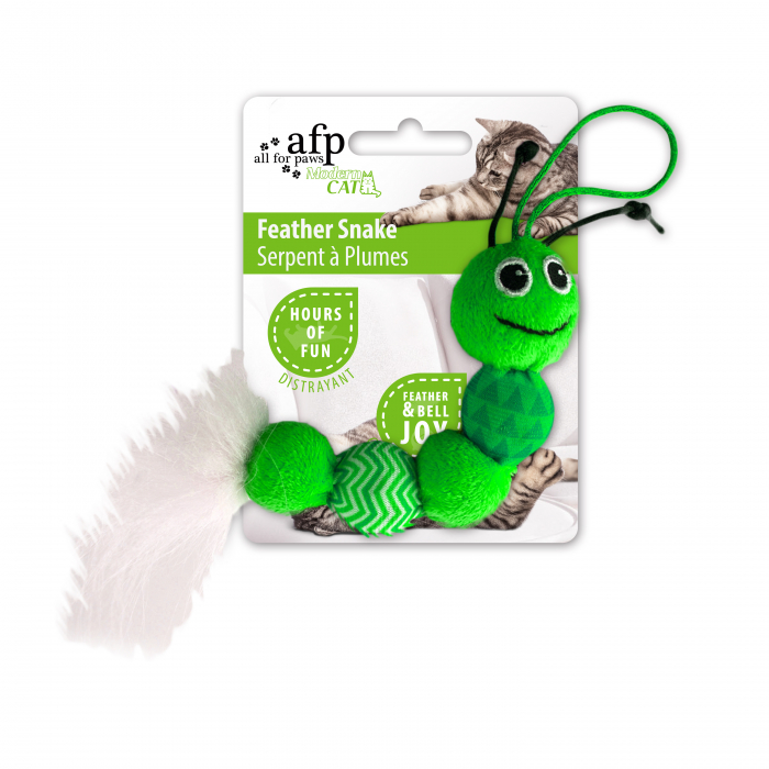 All for paws Jucarie Feather Snake pentru Pisici [6]