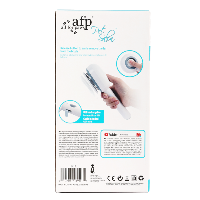 All for Paws Pet Salon Perie cu Spray pentru Caini [6]