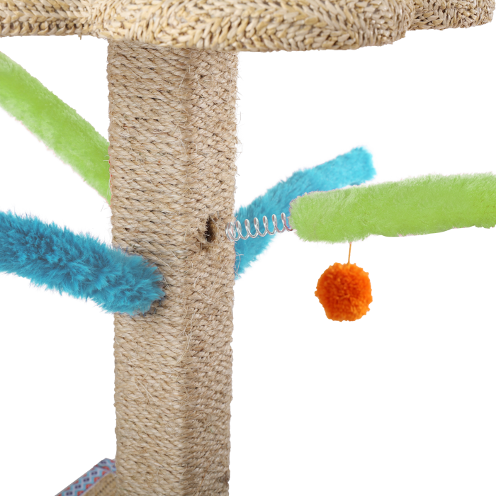 All for Paws Sisal Blossom Cat Tree [3]