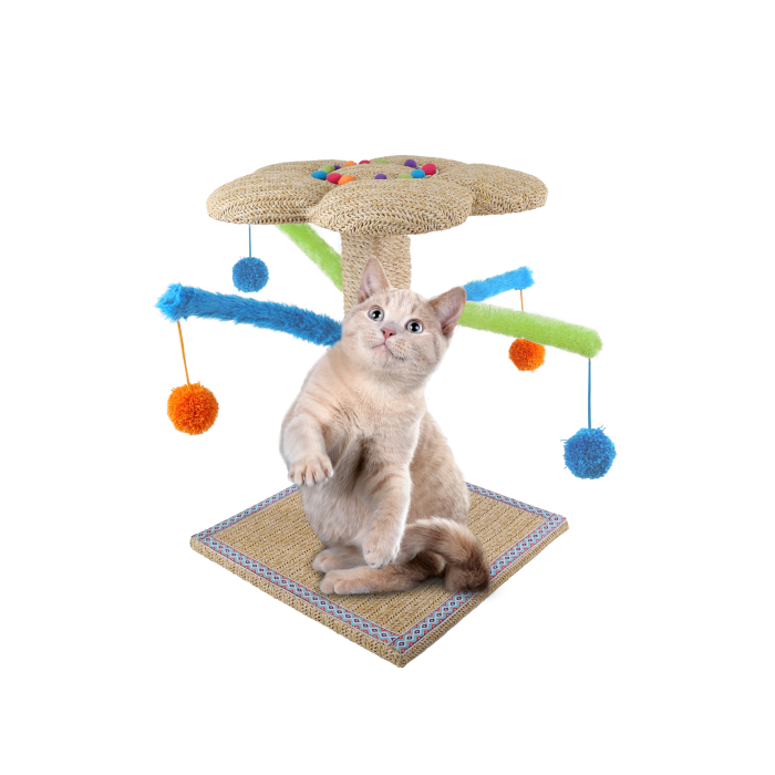All for Paws Sisal Blossom Cat Tree [2]