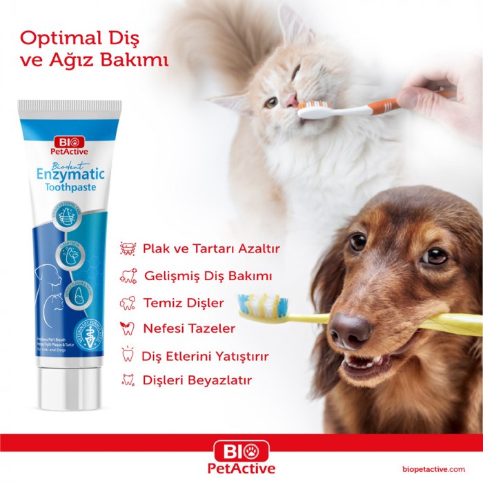 Bio PetActive pasta de dinti enzimatica Biodent 100ml [2]