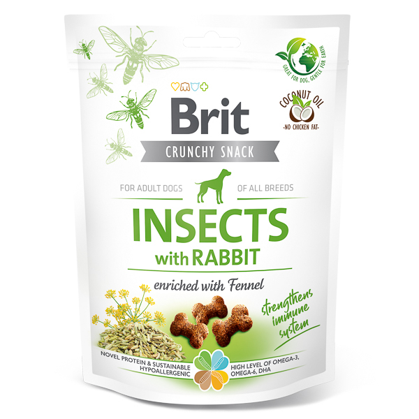 Brit Care Crunchy Cracker Insects With Rabbit [1]