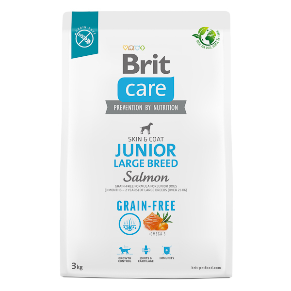 Brit Care Dog Grain-free Junior Large Breed Somon [1]