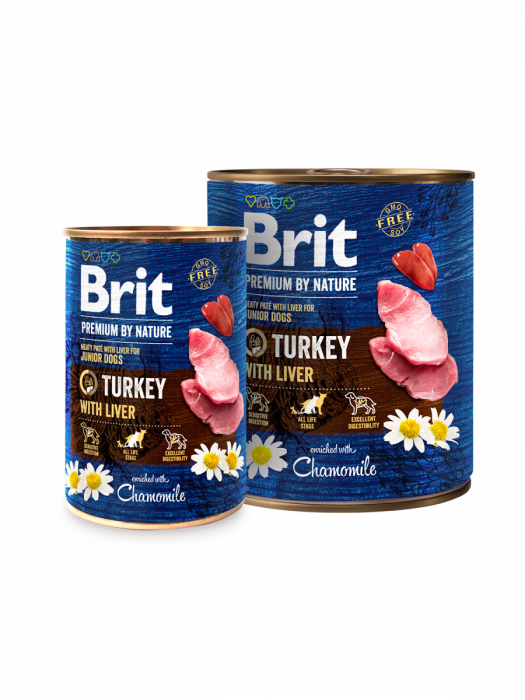 Brit Premium by Nature Junior Turkey with Liver Conserva [1]