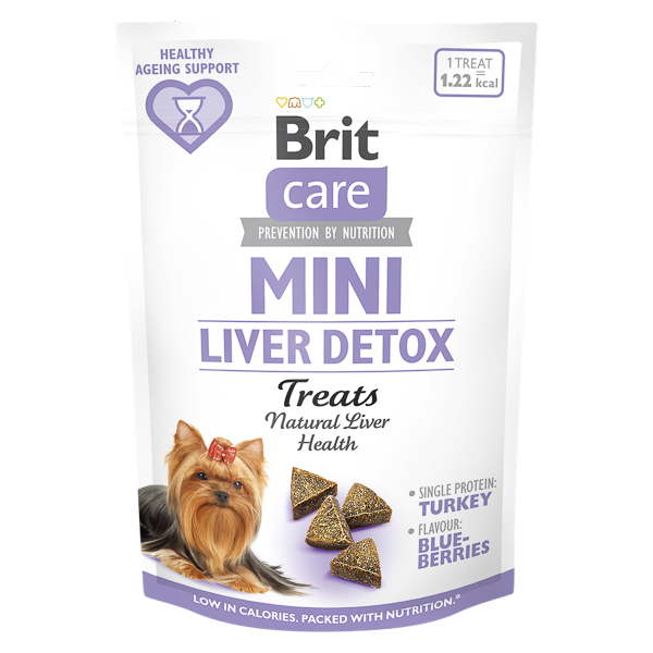 Brit Care Dog Mini Treats Liver Detox 50 Gr [1]
