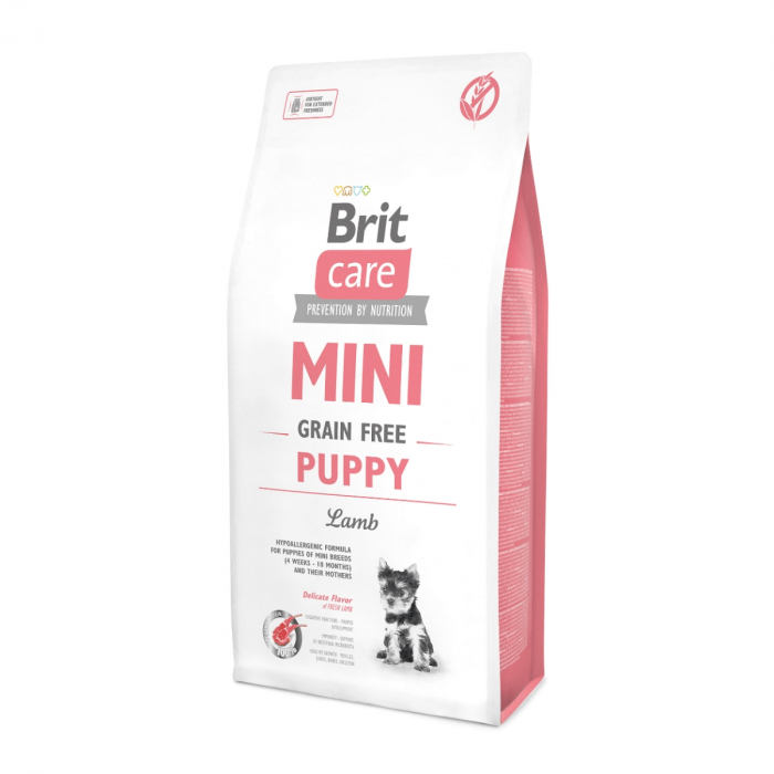 Brit Care Mini Grain free Puppy cu Miel [1]