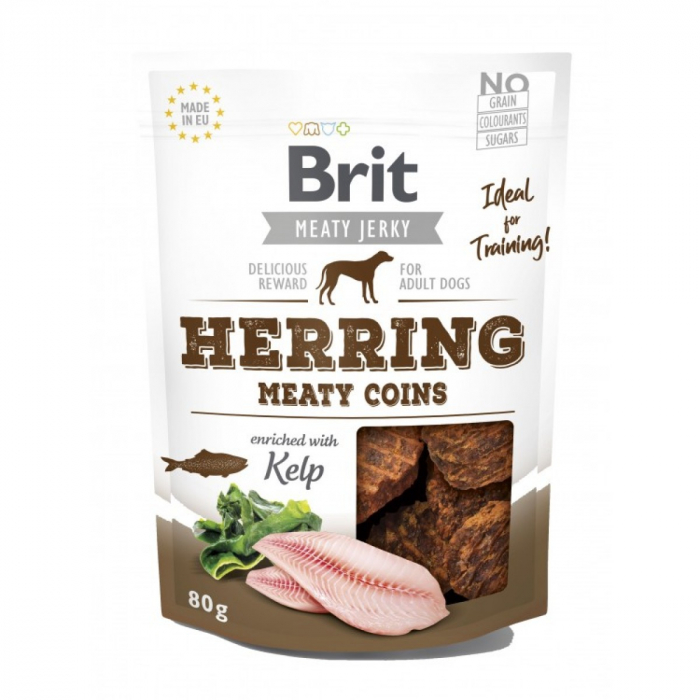 Brit Dog Jerky Herring Meaty Coins [1]