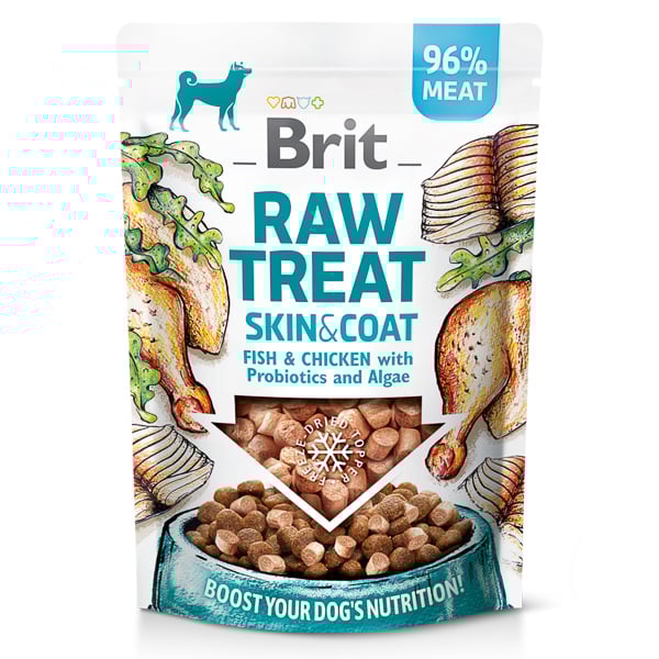 Brit Raw Treat Skin & Coat Fish & Chicken 40 g [1]