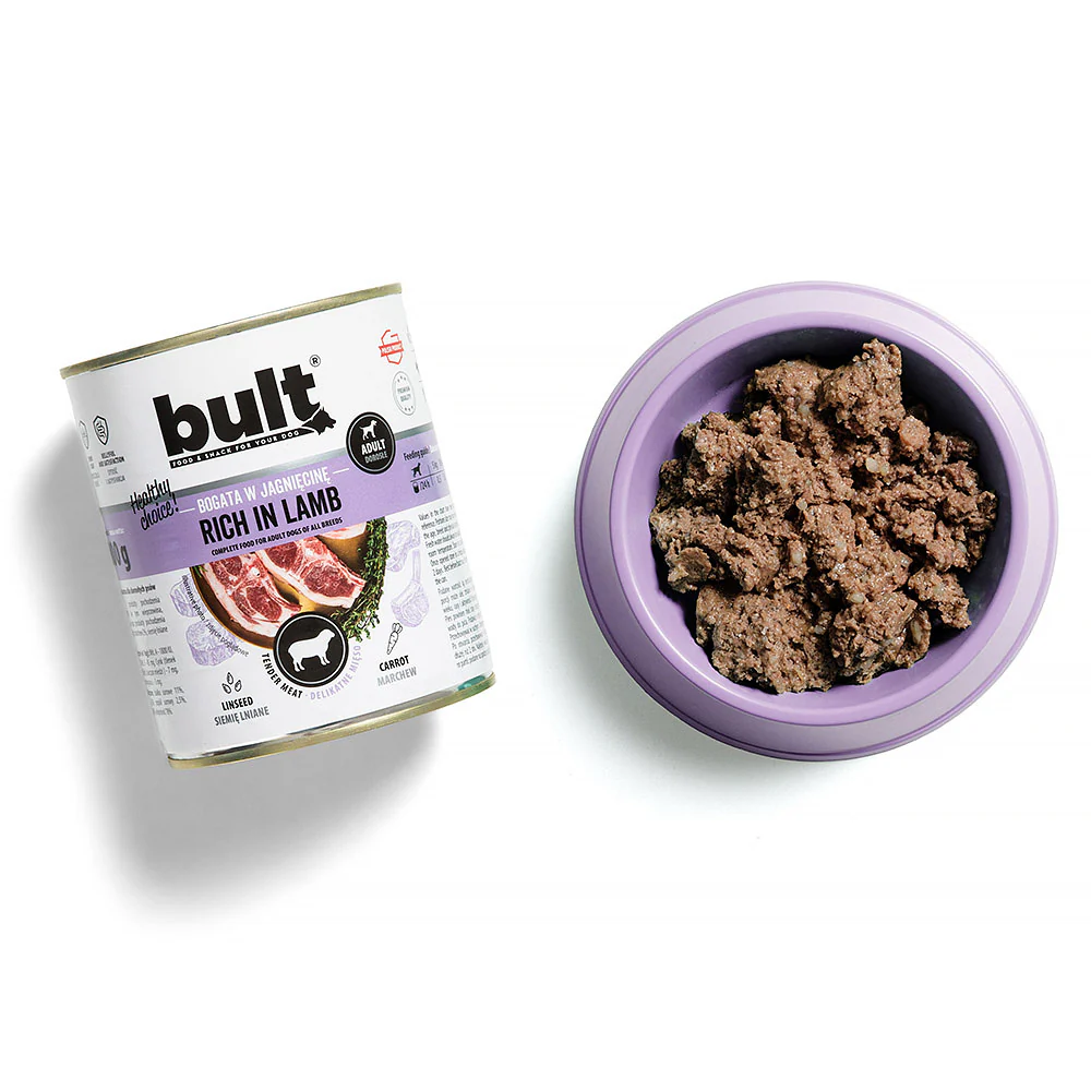 Bult Hrana Umeda cu Carne de Miel pentru Caini [2]