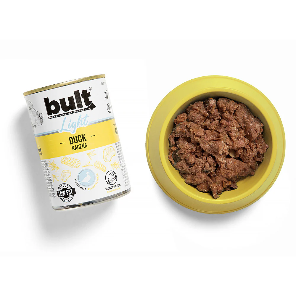 Bult Light Monoproteic Hrana Umeda cu Rata pentru Caini 400 Gr [2]