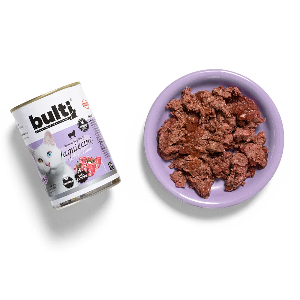 Bulti Hrana Umeda cu Pui, Vita si Miel pentru Pisici 400 Gr [2]