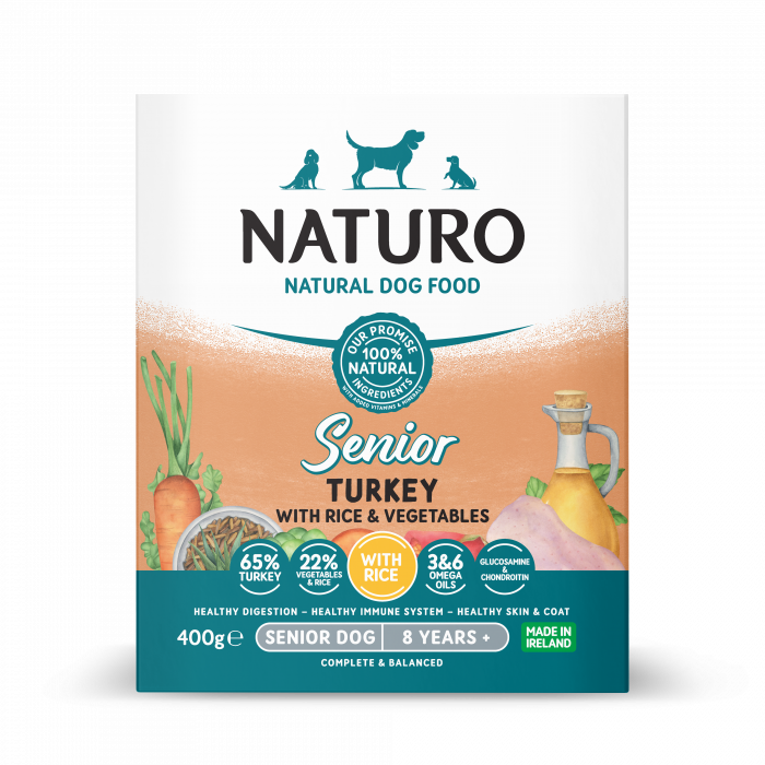 Caserola Naturo Senior cu Carne de Curcan, Orez si Legume 400g [1]
