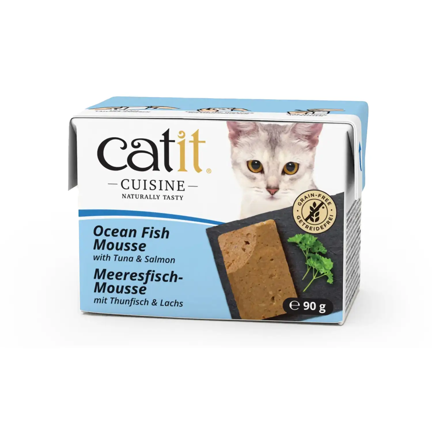 Catit Cuisine Mousse Ocean Fish cu Ton si Somon 90 Gr [1]